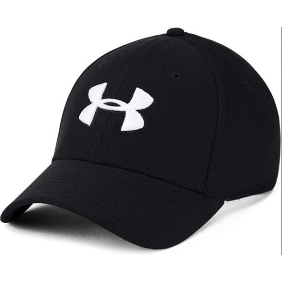 Under Armour Other - UNDER ARMOUR UA Blitzing 3.0 Men’s Stretch Fit Cap Hat Black White L/XL Large